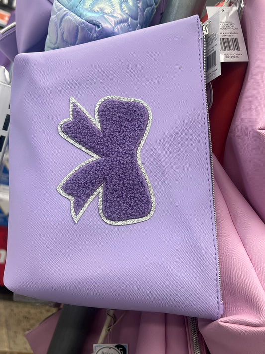 Purple Bow Travel Set