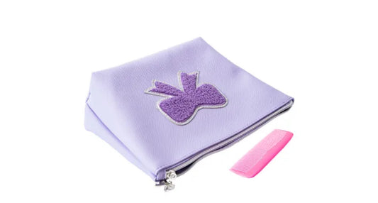 Purple Bow Travel Set